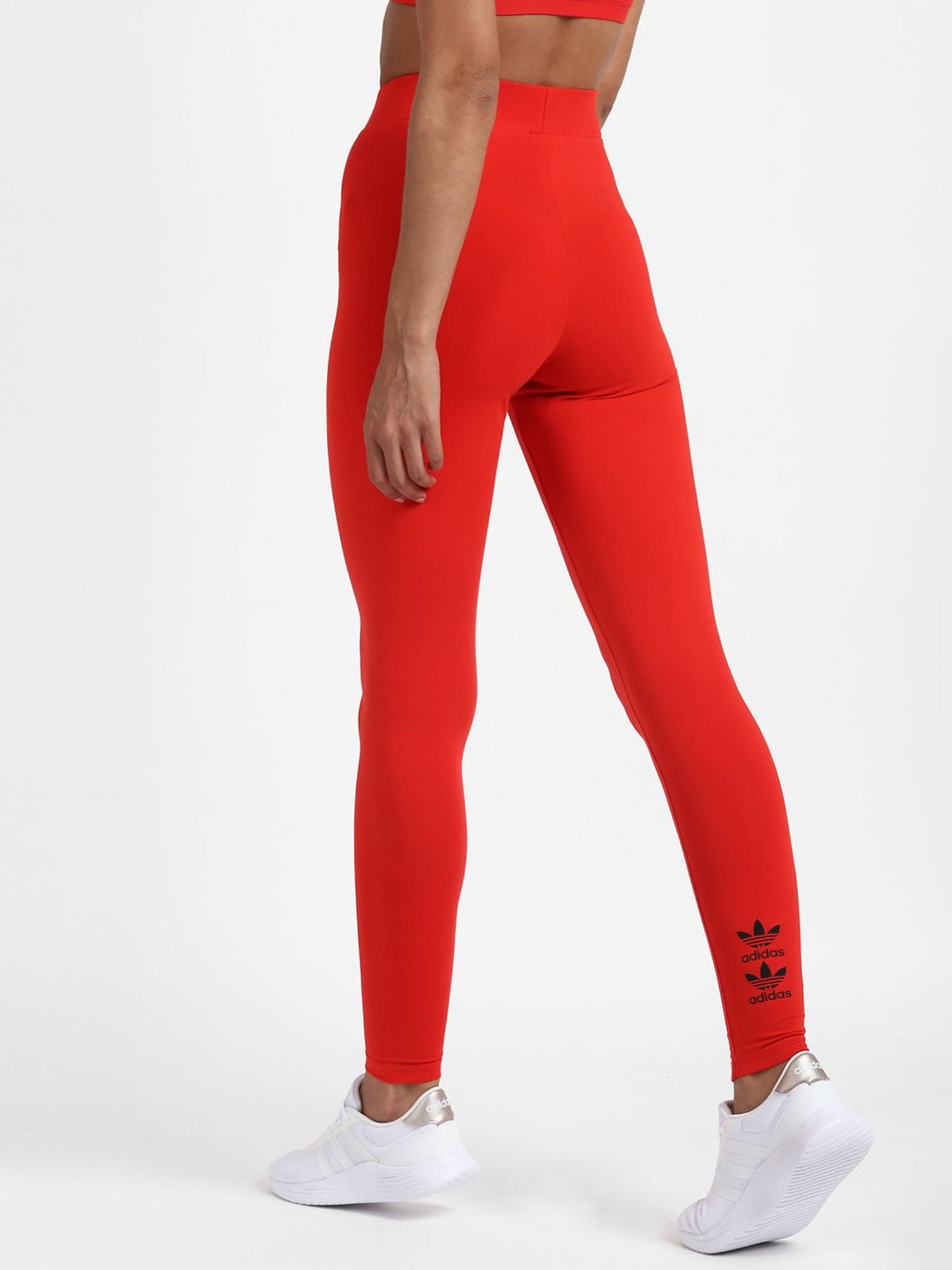 Adidas Originals Red Cotton Tights