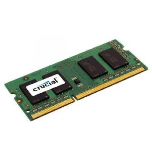 Micron CT8G3S160BM 8 GB (1 x 8 GB) - DDR3 SDRAM - 1600 MHz DDR3-1600/PC3-12800 - 1.35 V - Non-ECC - Unbuffered - 204-pin - SoDIMM