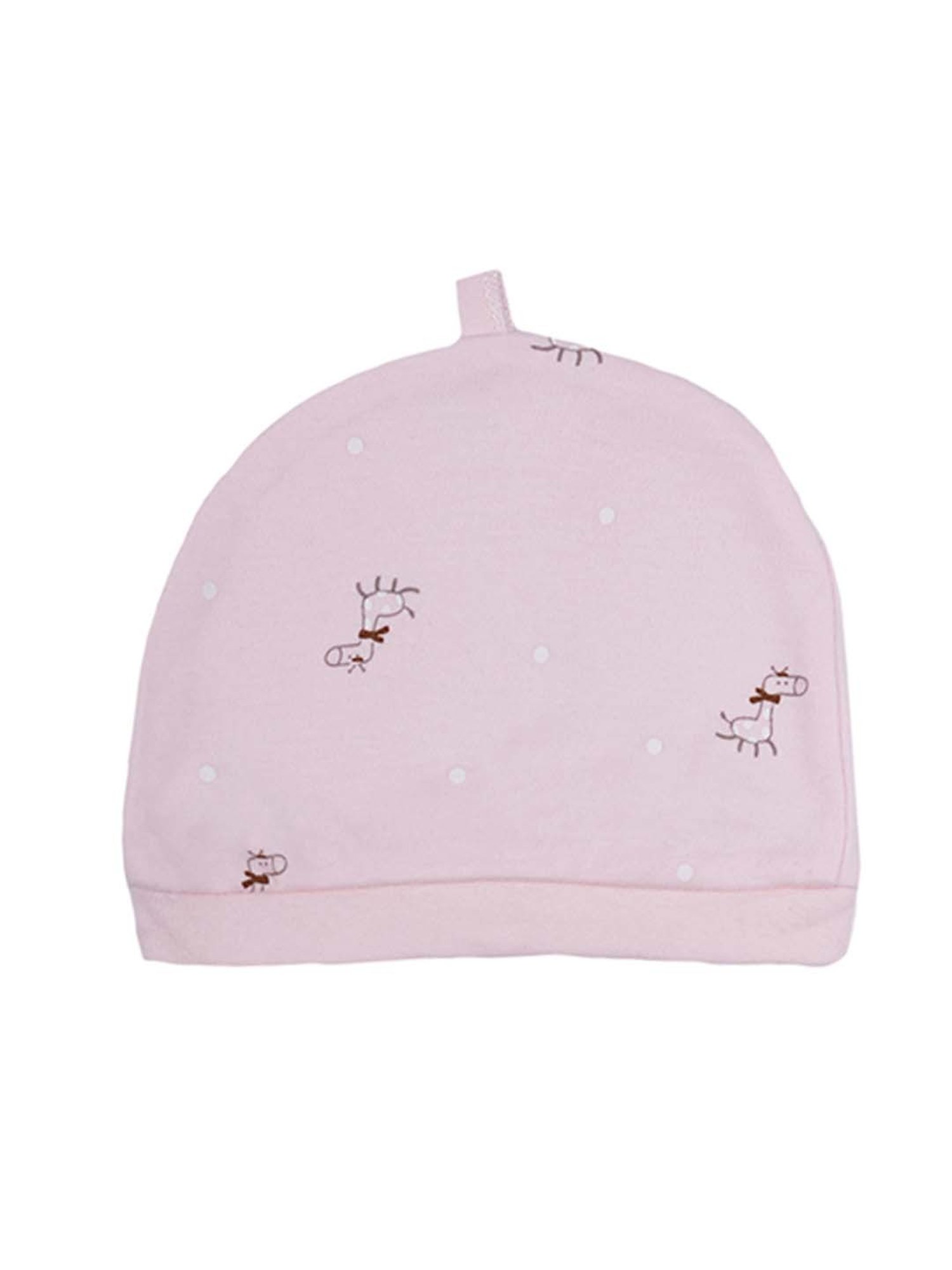 Baby Moo Kids Pink Printed Full Sleeves T-Shirt Set