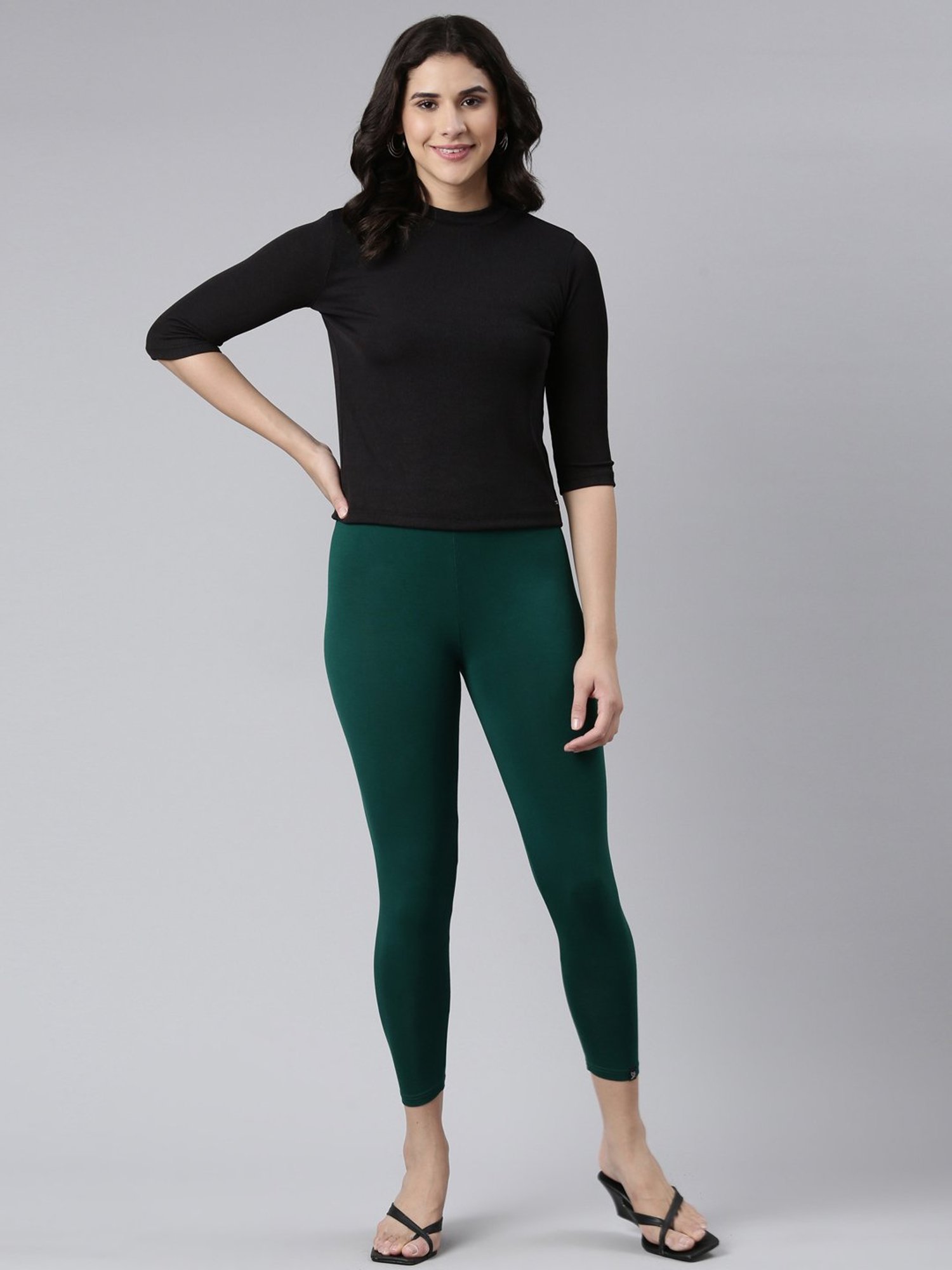 TWIN BIRDS Women High Ankle Leggings