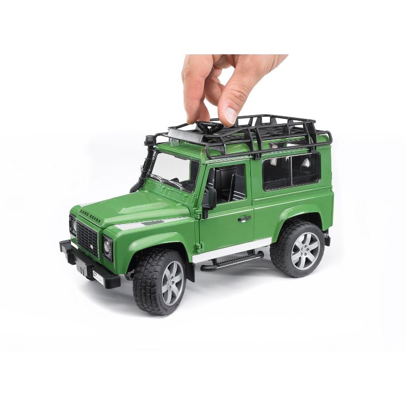 Bruder Land Rover Defender Station Wagon with Roof Rack