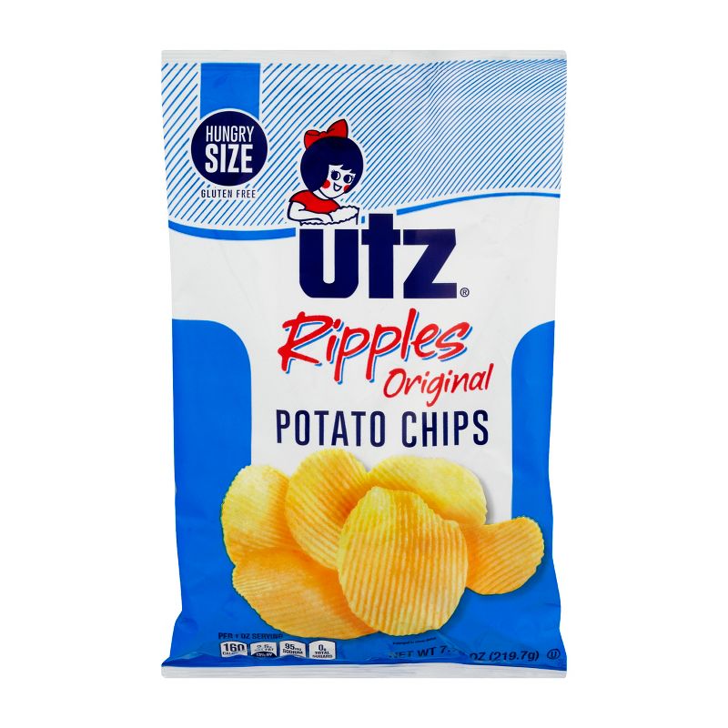 Utz Ripple Potato Chips - 7.75oz