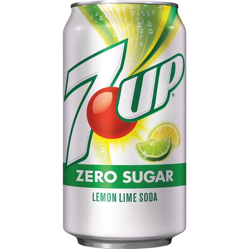 7UP Zero Sugar Soda - 24pk/12 fl oz Cans