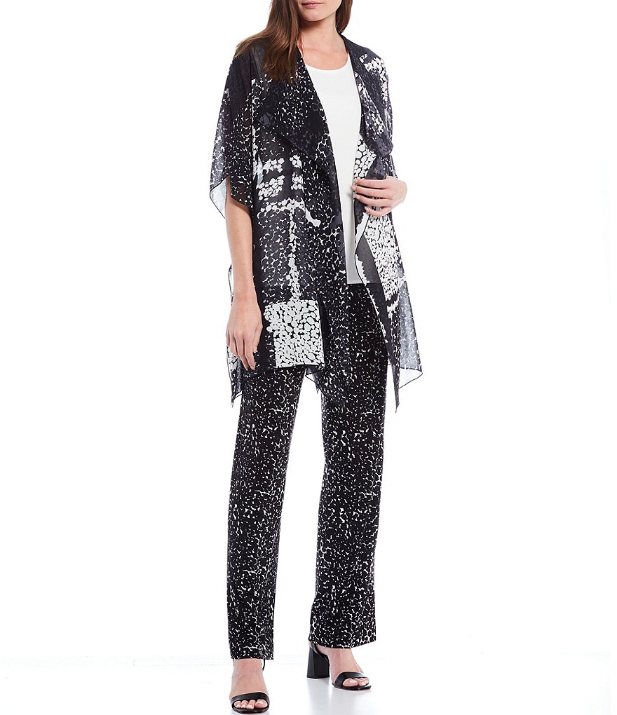 Caroline Rose Easy Does It Georgette Cardigan