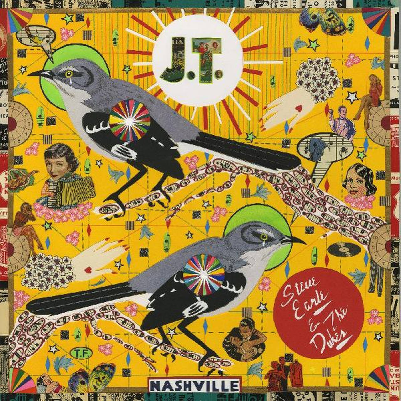 Steve Earle & The Dukes J.T. LP (Vinyl)