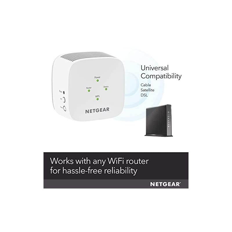 WiFi Range Extender EX2800 - Coverage up to 1200 sq.ft. and 20 Devices