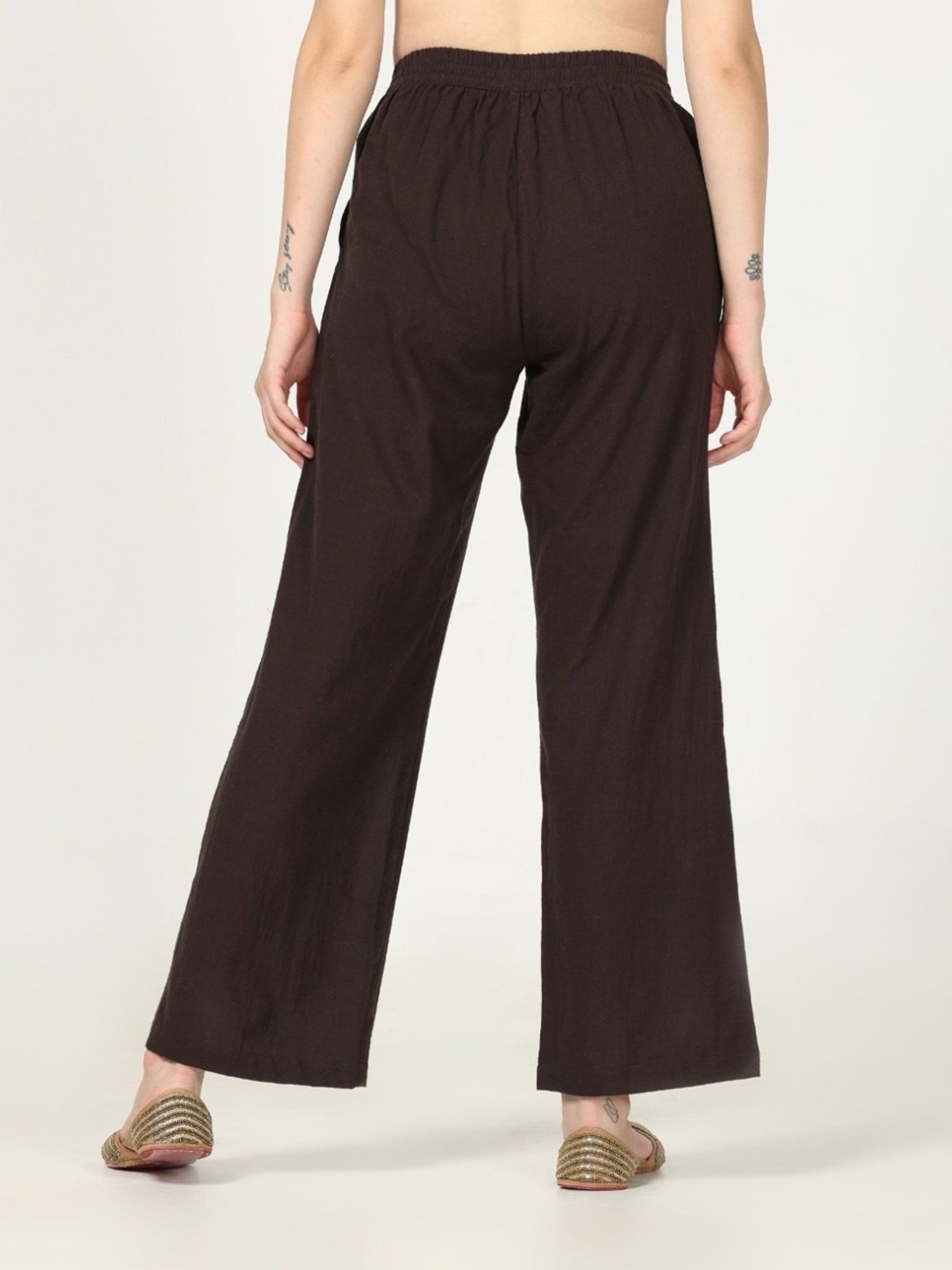 Saltpetre Timeless Coffee Brown Trouser in Organic Cotton
