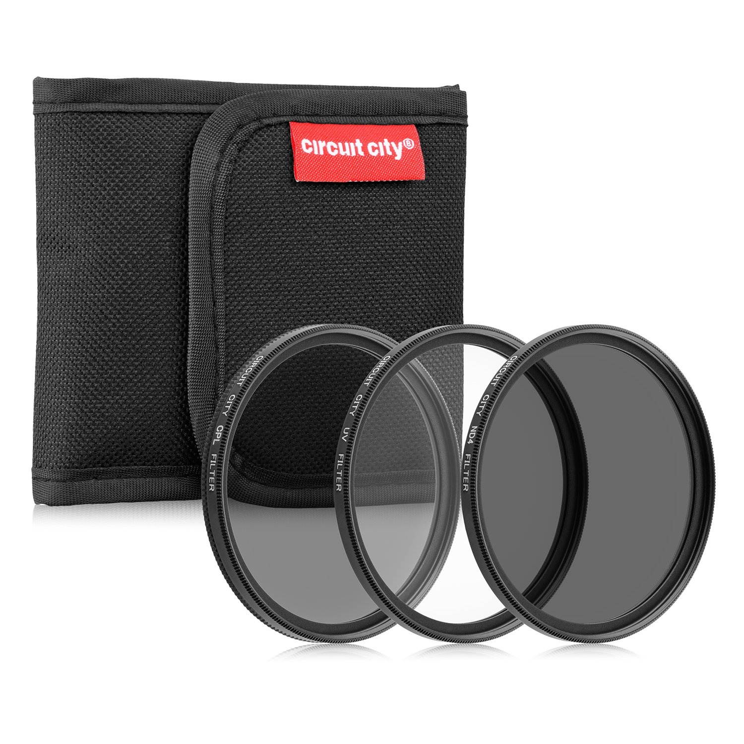 Opteka 52mm 0.43X HD Wide Angle Lens with Macro For Nikon DSLR Bundle with Opteka 52mm 2.2X HD Telephoto Lens and Multi-Piece Advanced Lens and Filter Accessories (8 Items)