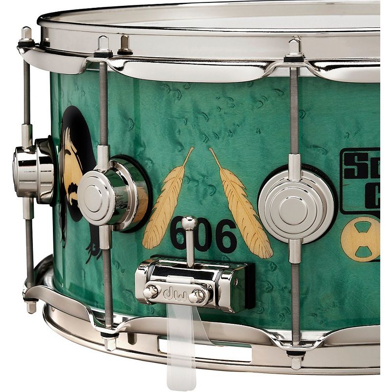 DW Ultralight Carbon Fiber Edge Snare Drum 14 x 5.5 in. Carbon Fiber