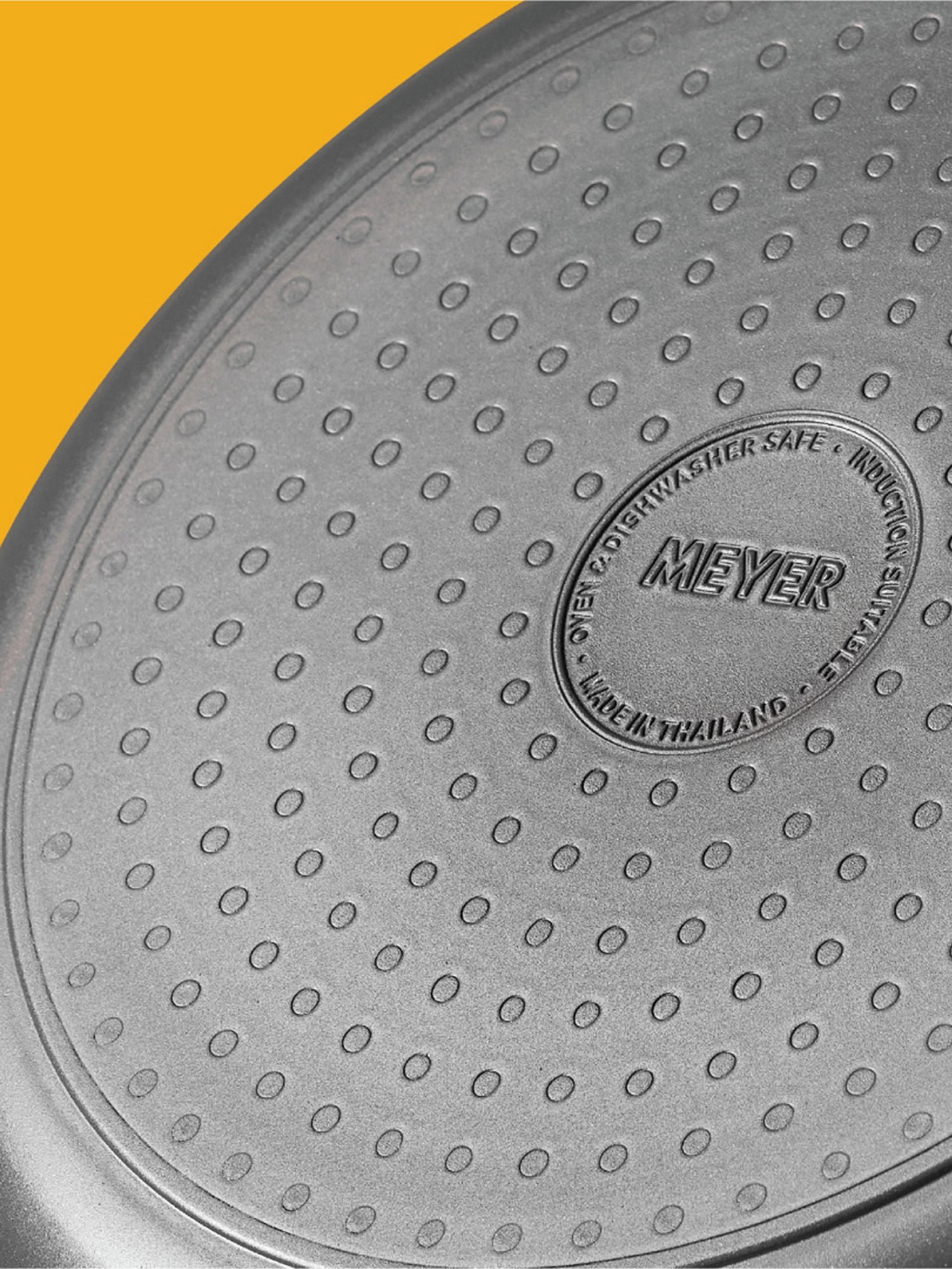 Meyer Bauhaus Grey Aluminium Chef's Pan (3.8L)