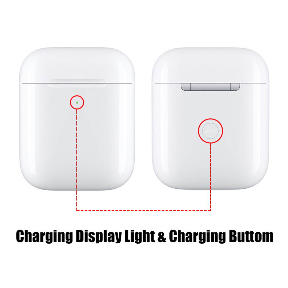 AirPods 2nd with Charging Case Earphone Original Bluetooth Headphones for iPhone 11 XR Plus iPad MacBook Apple Watch