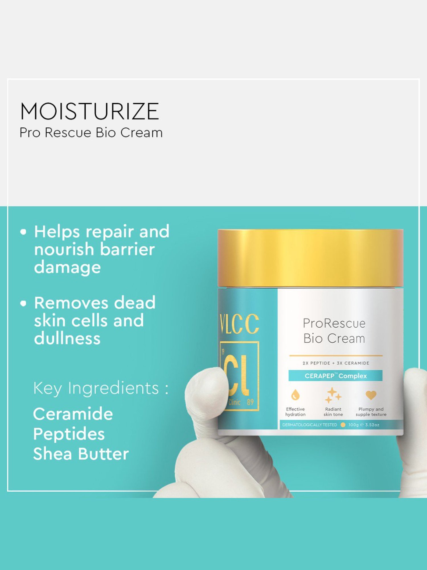 VLCC Clinic ProRescue Micro Serum & Bio Cream Combo