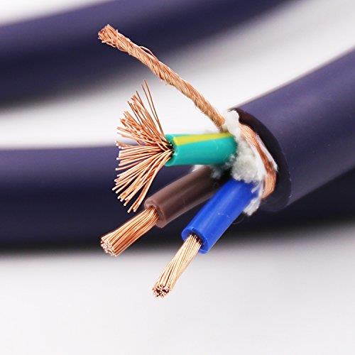 Hi-End HiFi Audio AC Power Cable Power Cord US Plug - 3.28FT (1M)