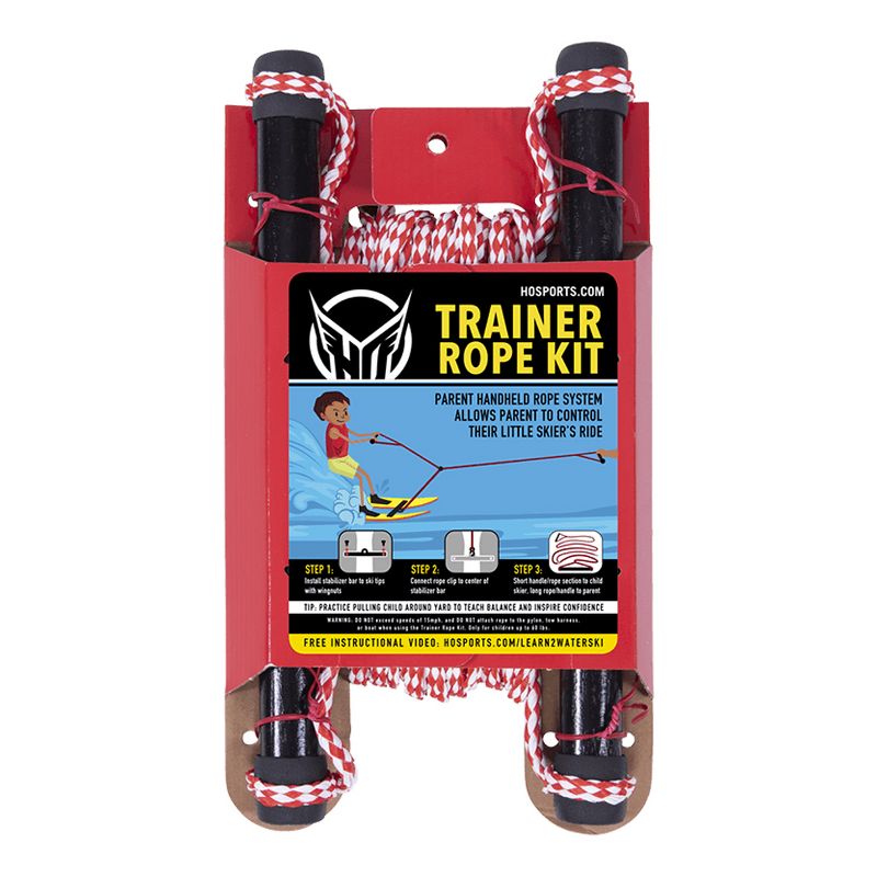 HO Skis 91000000  Hot Shot Trainers Entry Level Ski Combo with Rope and Trainer Bar for Begginers