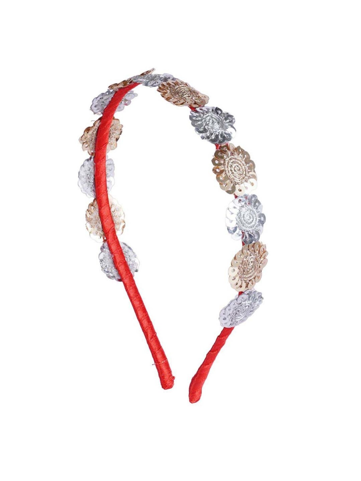 Choko Multicolour Embroidered Hair Band