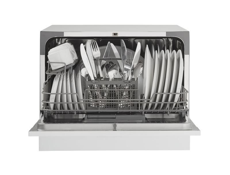 Danby 6 Place Setting Countertop Dishwasher in White