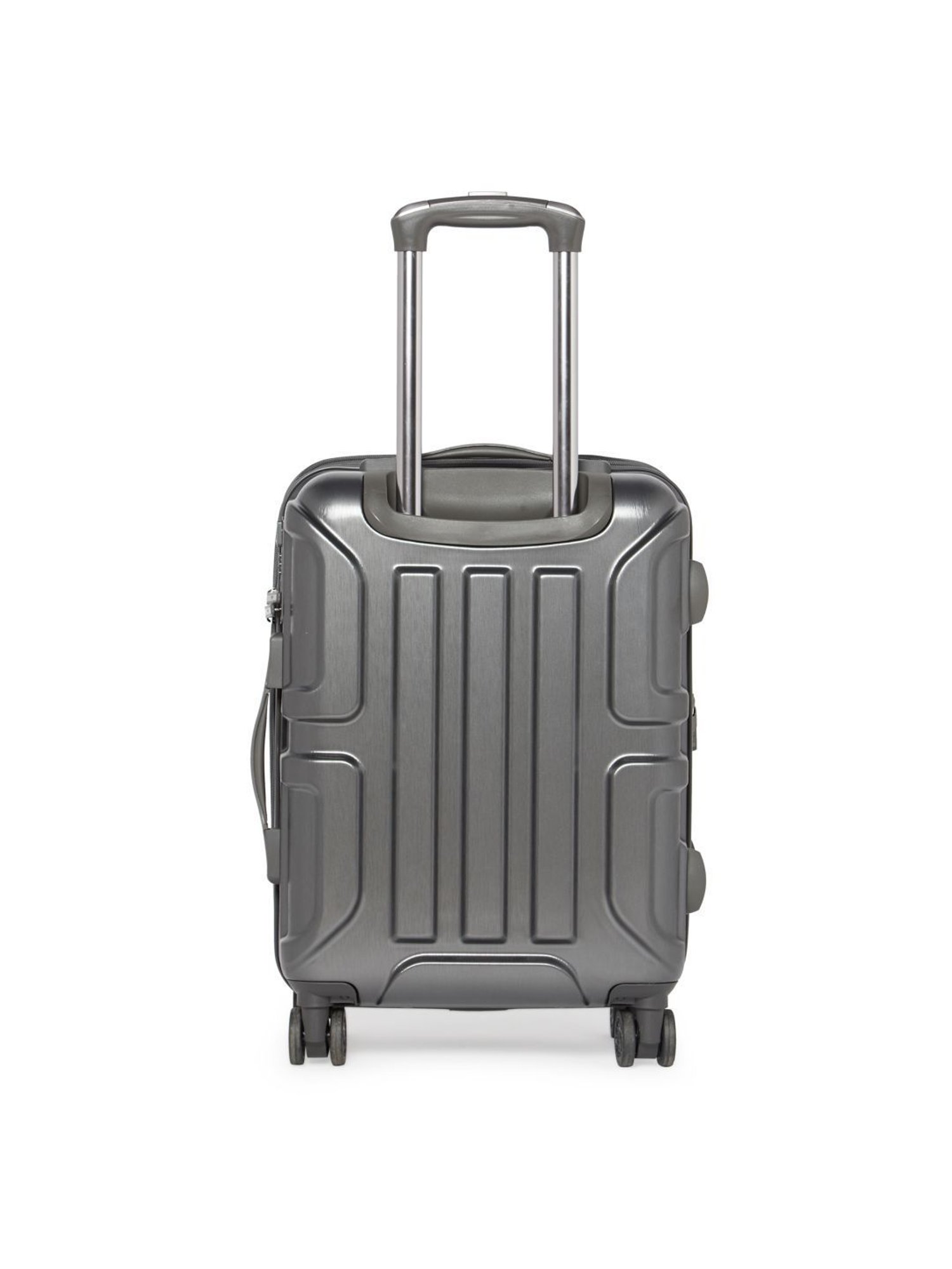 HEYS Commander Gunmetal Textured Hard Cabin Trolley Bag -21 cm