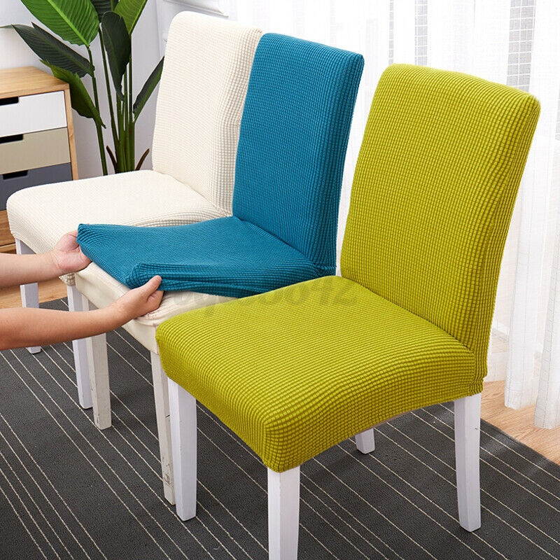 1/2/4 PCS Elastic Stretch Chair Cover Thicken Spandex Polar Fleece Dinning  K ?
