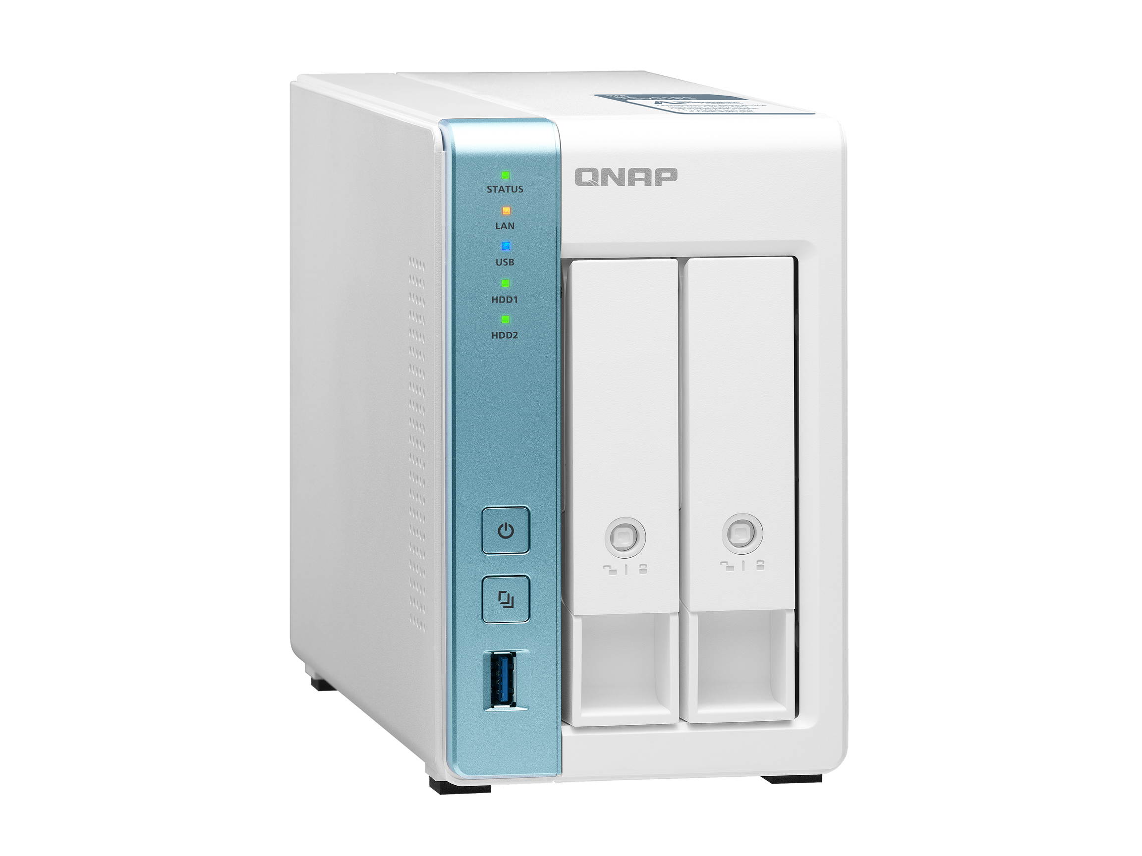 QNAP TS-231P3-4G 2 Bay Home & Office NAS with one 2.5GbE Port