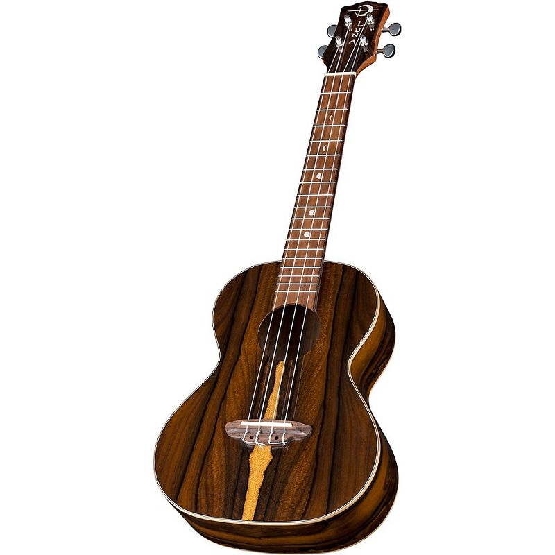 Luna Guitars Ziricote Wood Tenor Ukulele Gloss Natural
