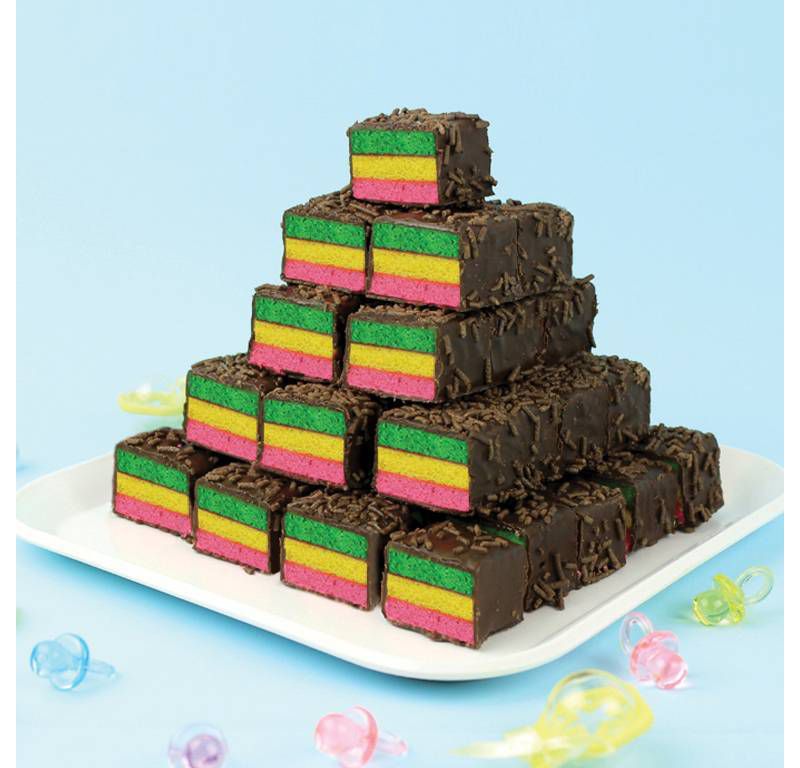 Cakebites Classic Italian Rainbow - 8oz/4ct
