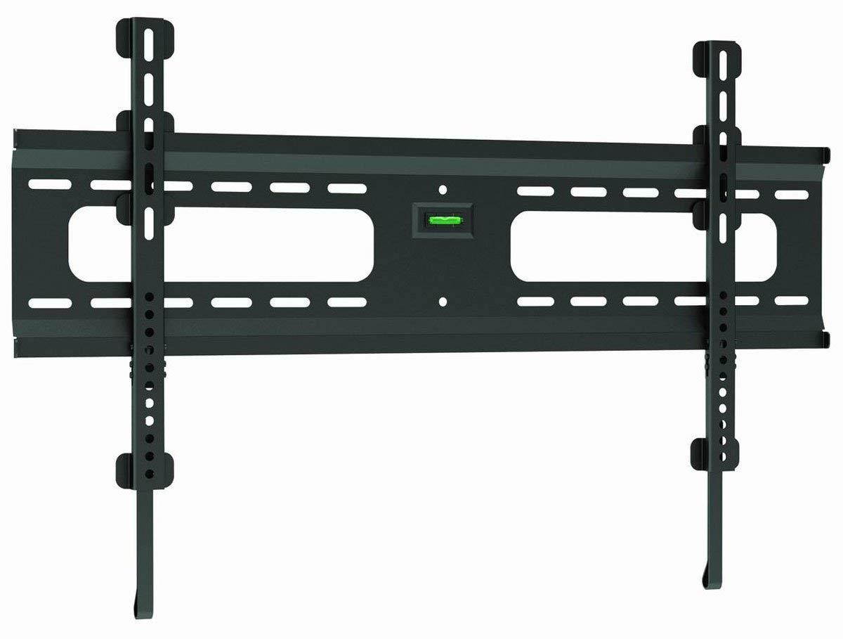 Ultra-Slim Black Flat/Fixed Wall Mount Bracket for JVC Emerald Series w/ Roku EM55FTR 55" inch LED HDTV TV/Television - Low Profile