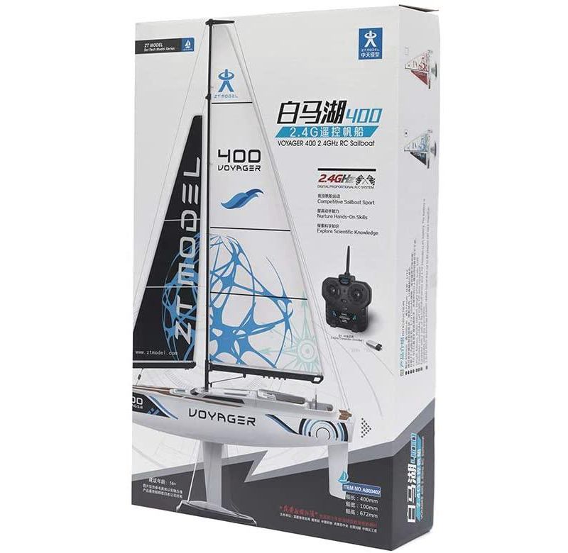 Playsteam Voyager 400 2.4G Sailboat-Blue