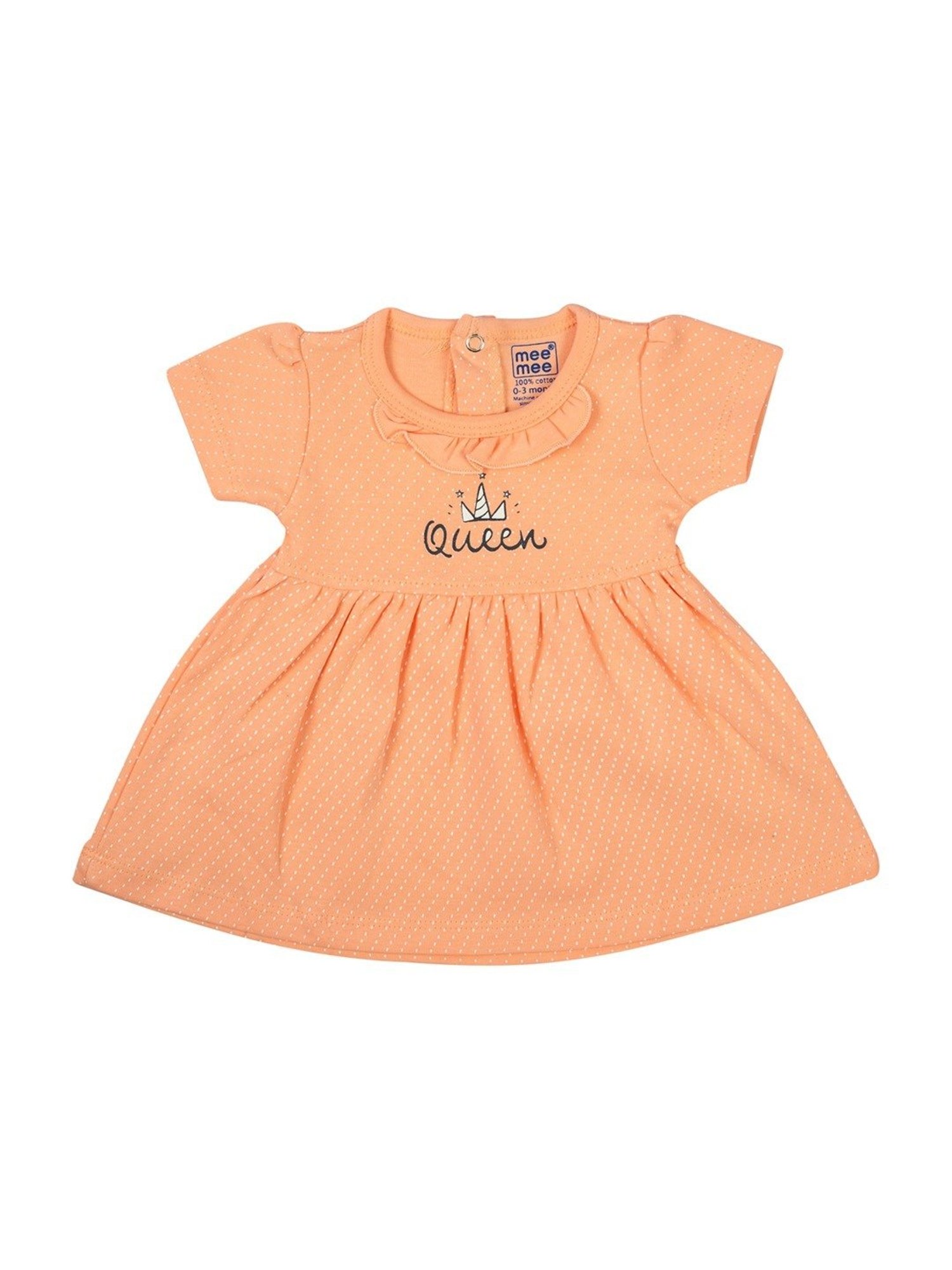 Mee Mee Kids Multicolor Cotton Printed Dress (Pack of 2)