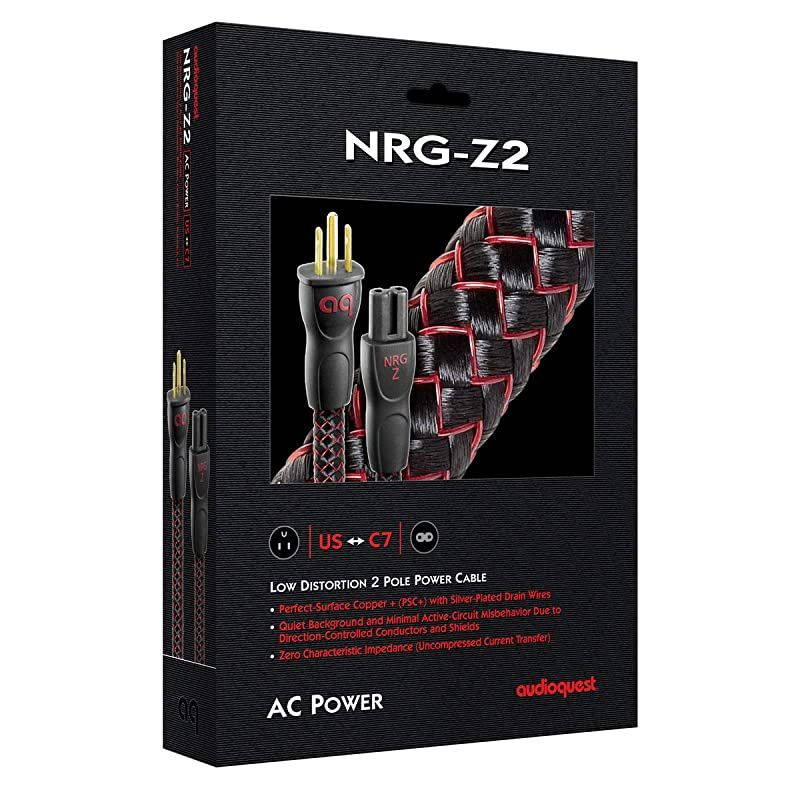 NRG-Z2 Low-Distortion 2-Pole AC Power Cable - 6.56' (2m)