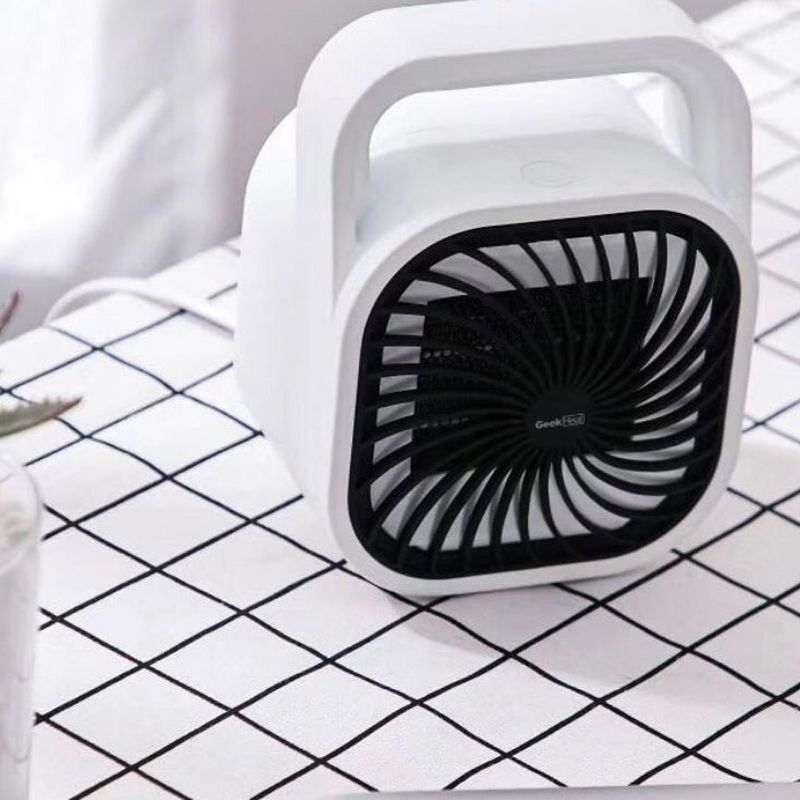 Geek Heat HA31-05E 500 Watt Min Personal Portable Ceramic Fan Space Heater (2 Pack)