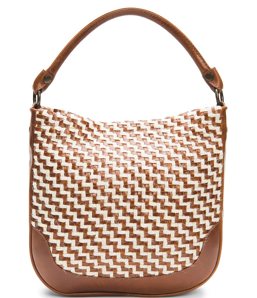 Frye Melissa Woven Hobo Bag