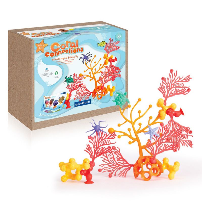 Guidecraft Coral Connection Set - 40 Piece