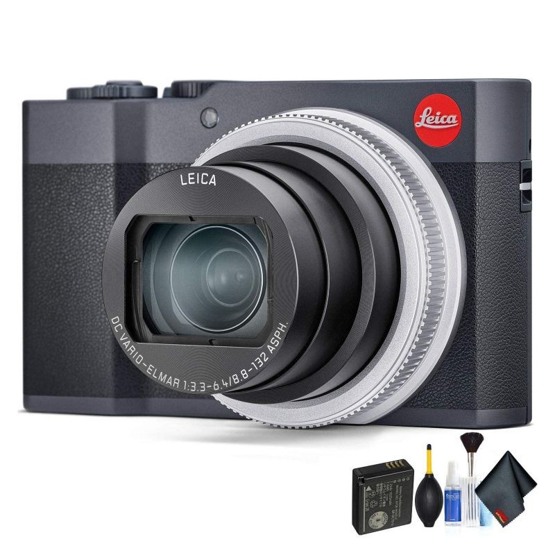 Leica C-Lux Digital Camera (Midnight Blue) - Starter Bundle