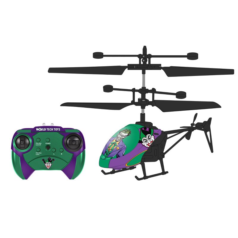 World Tech Toys DC Joker 2CH IR Helicopter