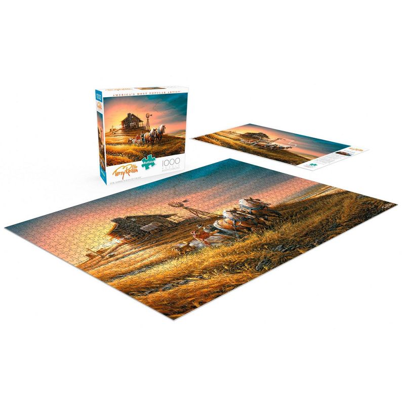Buffalo Games Terry Redlin: For Amber Waves of Grain Jigsaw Puzzle - 1000pc