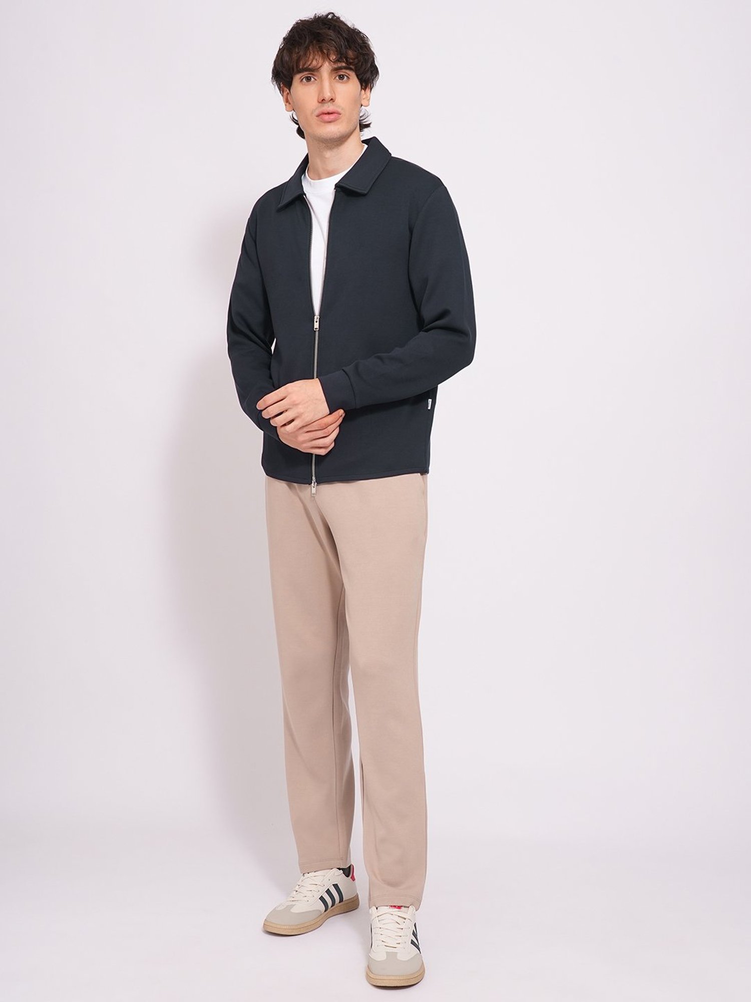 Selected Homme Blue Viscose Regular Cardigan