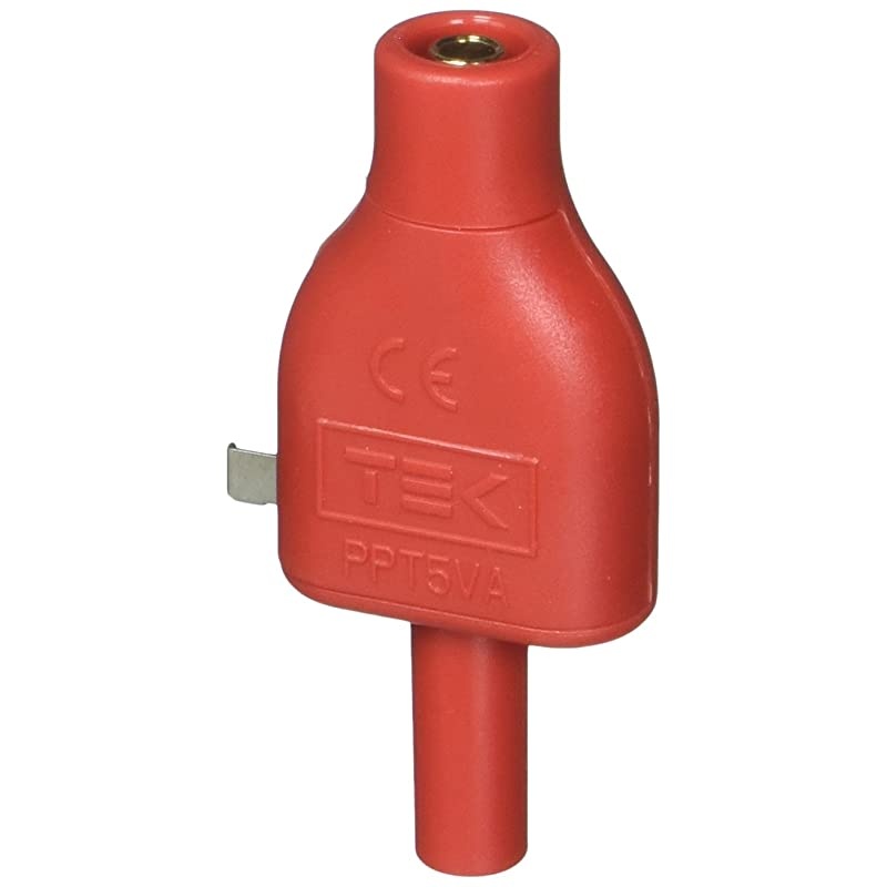 5 volt reference adapter will connect to any  Tek circuit-tester and limit the voltage to a5-volt reference