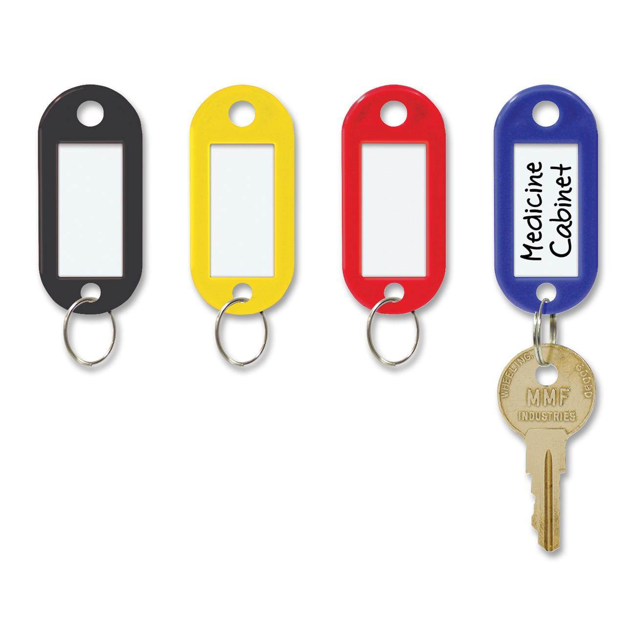 Mmf Industries Replacement Key Tags 20 Tags 1/8"X7/8"X1-15/16" Assorted
