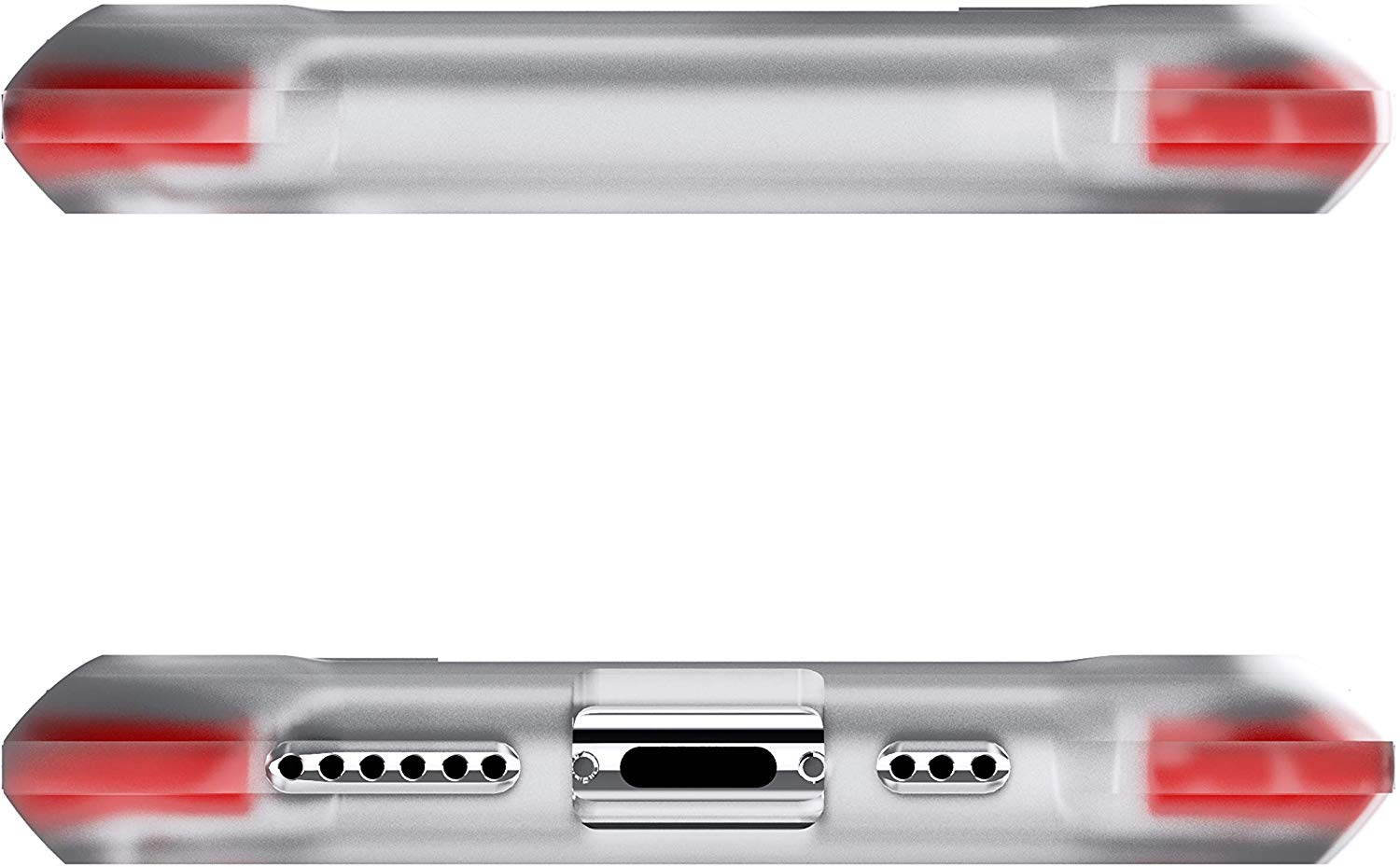 Ghostek Covert Clear iPhone 11 Pro Max Case with Super Slim Fit Design and Grip Bumper Shockproof Heavy Duty Protection Wireless Charging Compatible for 2019 iPhone 11 Pro Max (6.5 Inch) - (Clear)