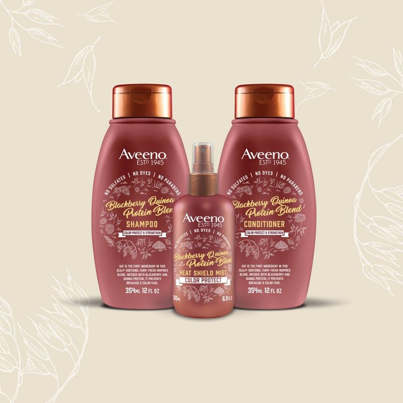 Aveeno Blackberry Quinoa Protein Blend Conditioner - 12 fl oz