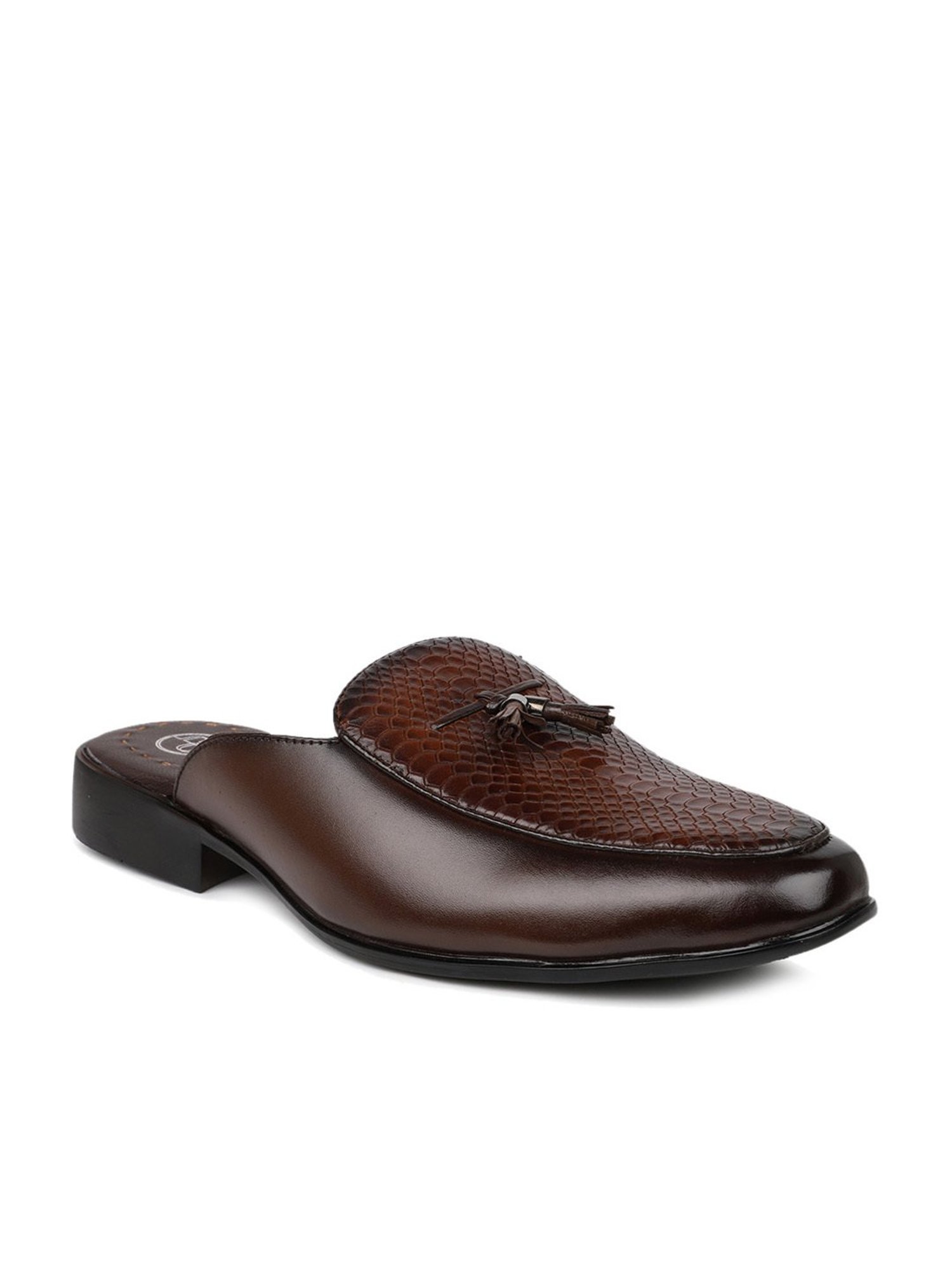 Privo by Inc.5 Men's Brown Mule Shoes