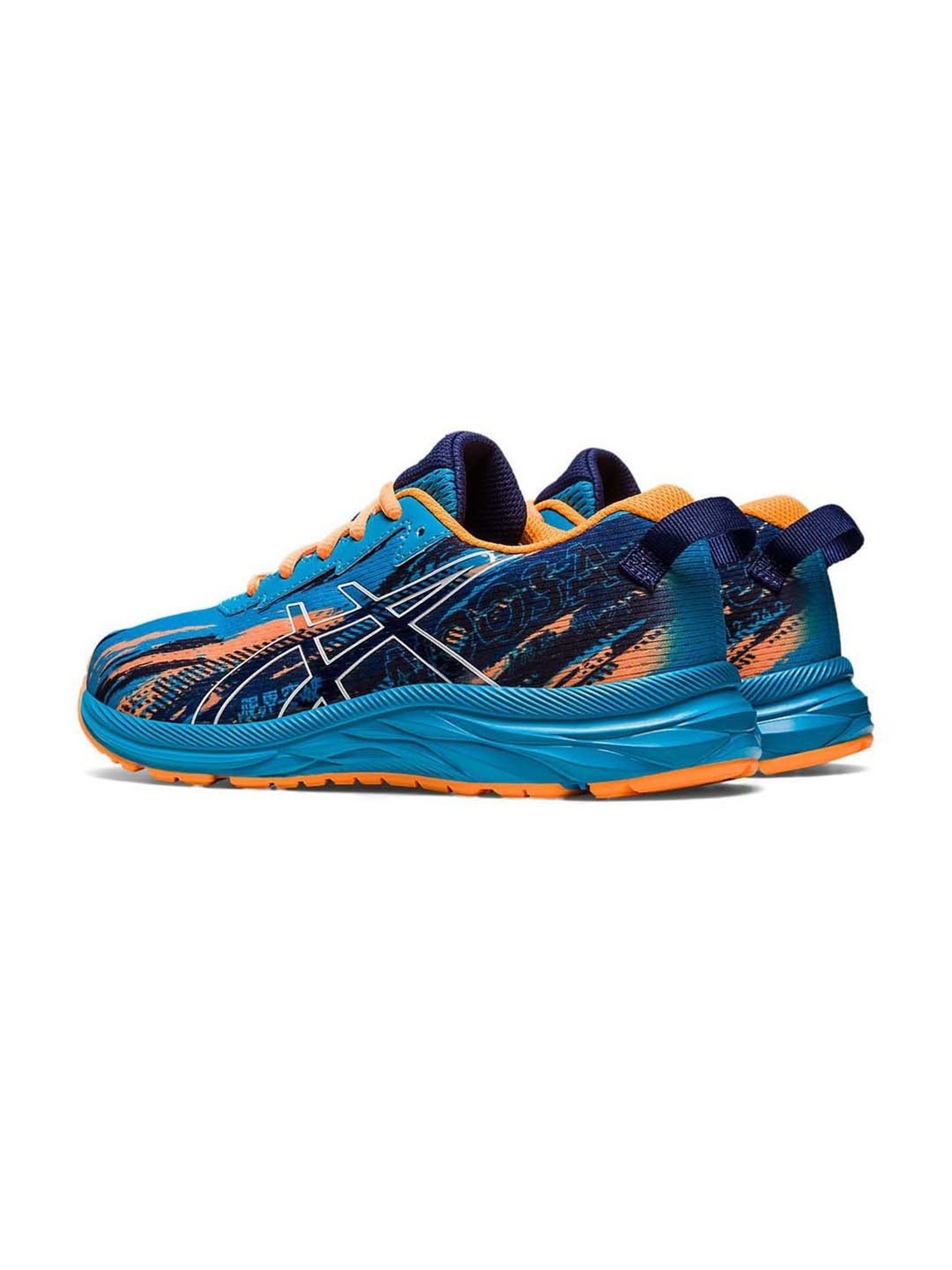 Asics Kids GEL-NOOSA TRI 13 GS Island Blue & Orange Running Shoes