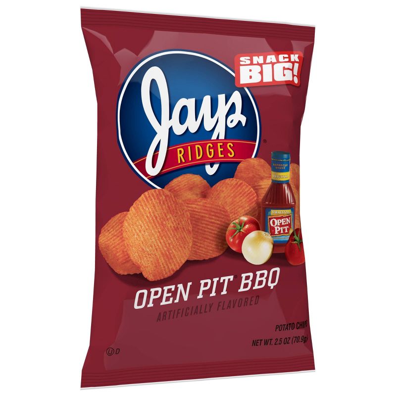Jays Open Pit BBQ Potato Chips - 2.5oz
