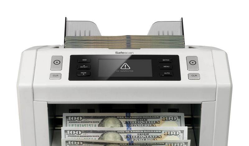 Safescan 2610 - High speed bill counter for sorted bills with 2 point detection