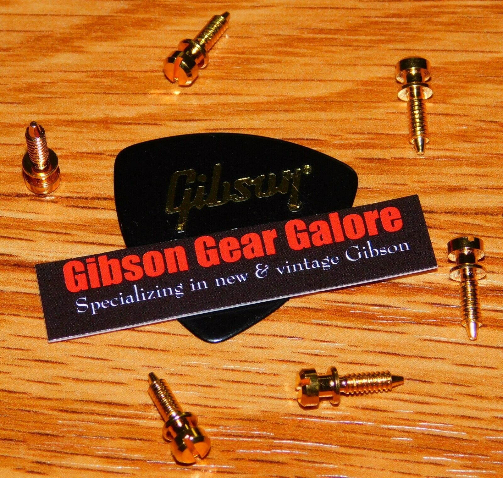Gibson Les Paul Bridge Intonation Screws ABR-1 Gold Tune-o-matic Guitar Parts 6