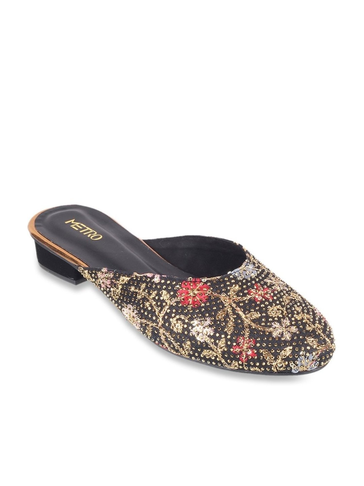 Truffle Collection Women's Silver Flat Ballets