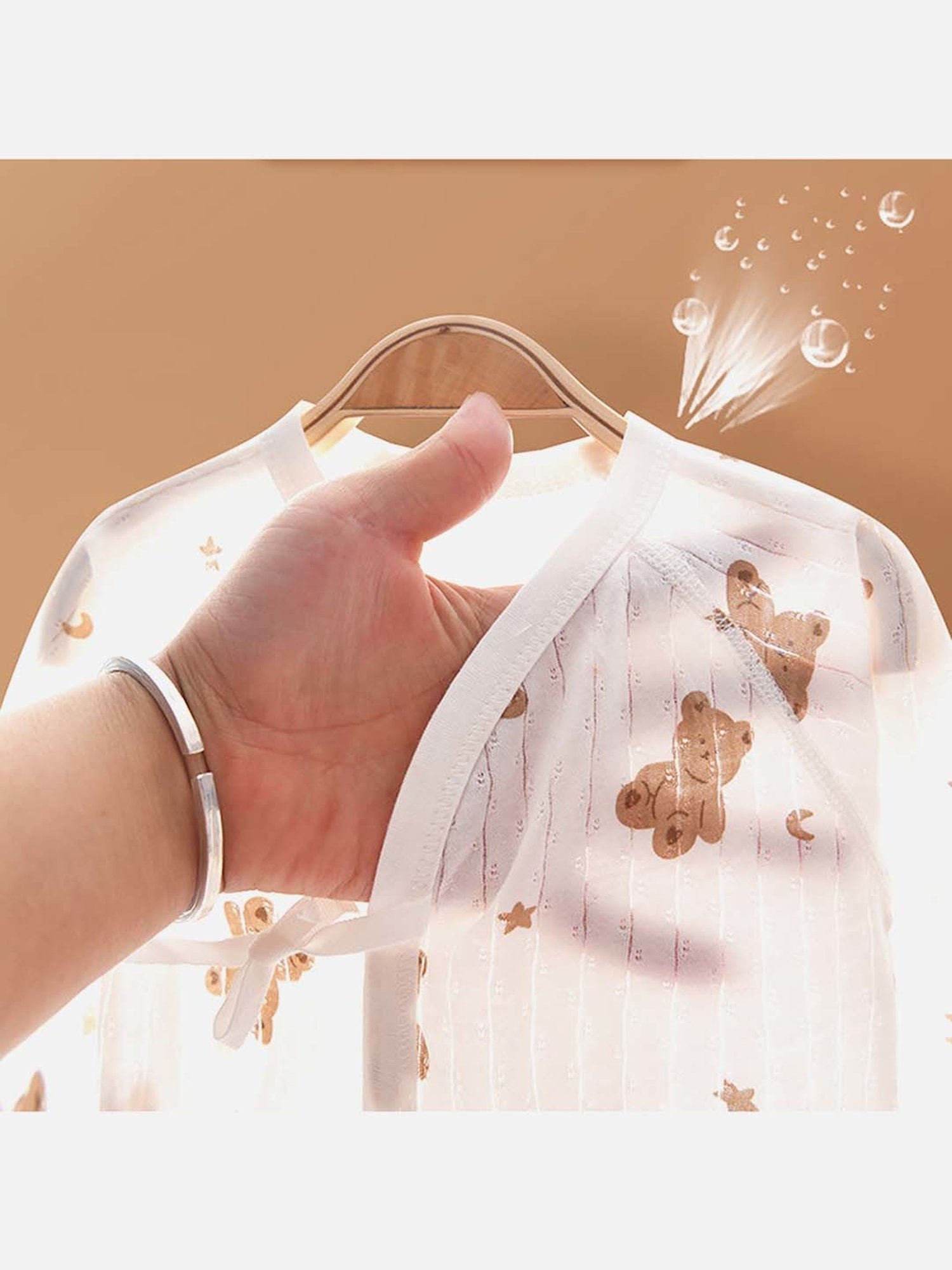 Little Surprise Box Kids Maroon & Cream Cotton Printed Full Sleeves Gift Set