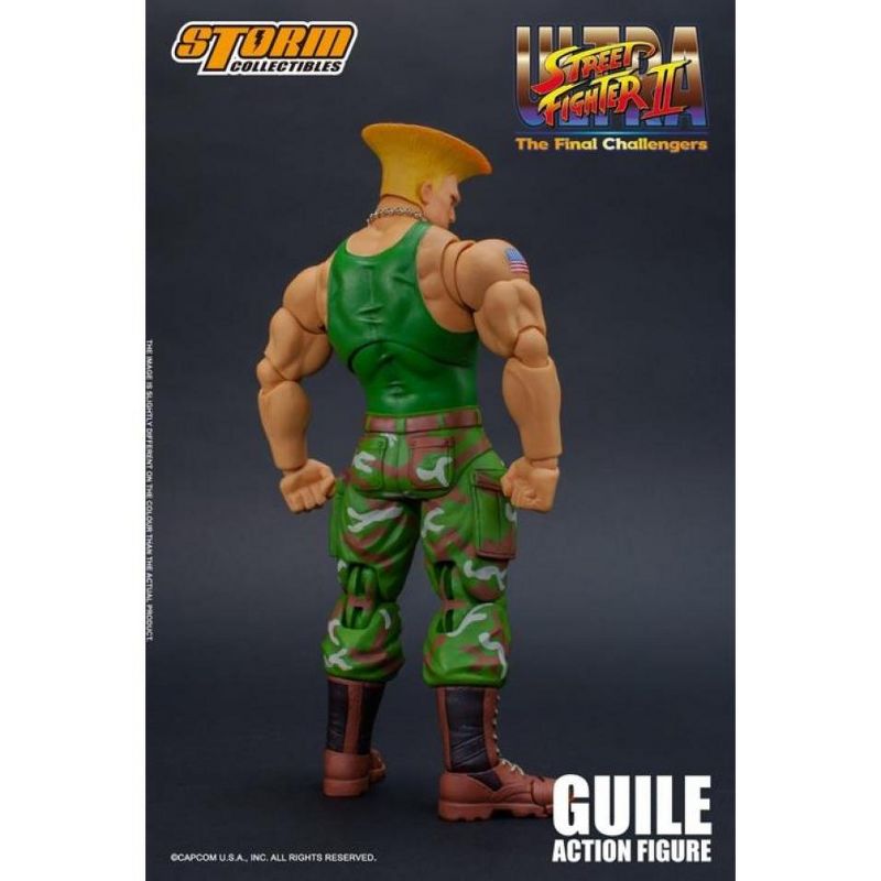 Guile 1:12 Scale Figure I Street Fighter | Storm Collectibles Action figures