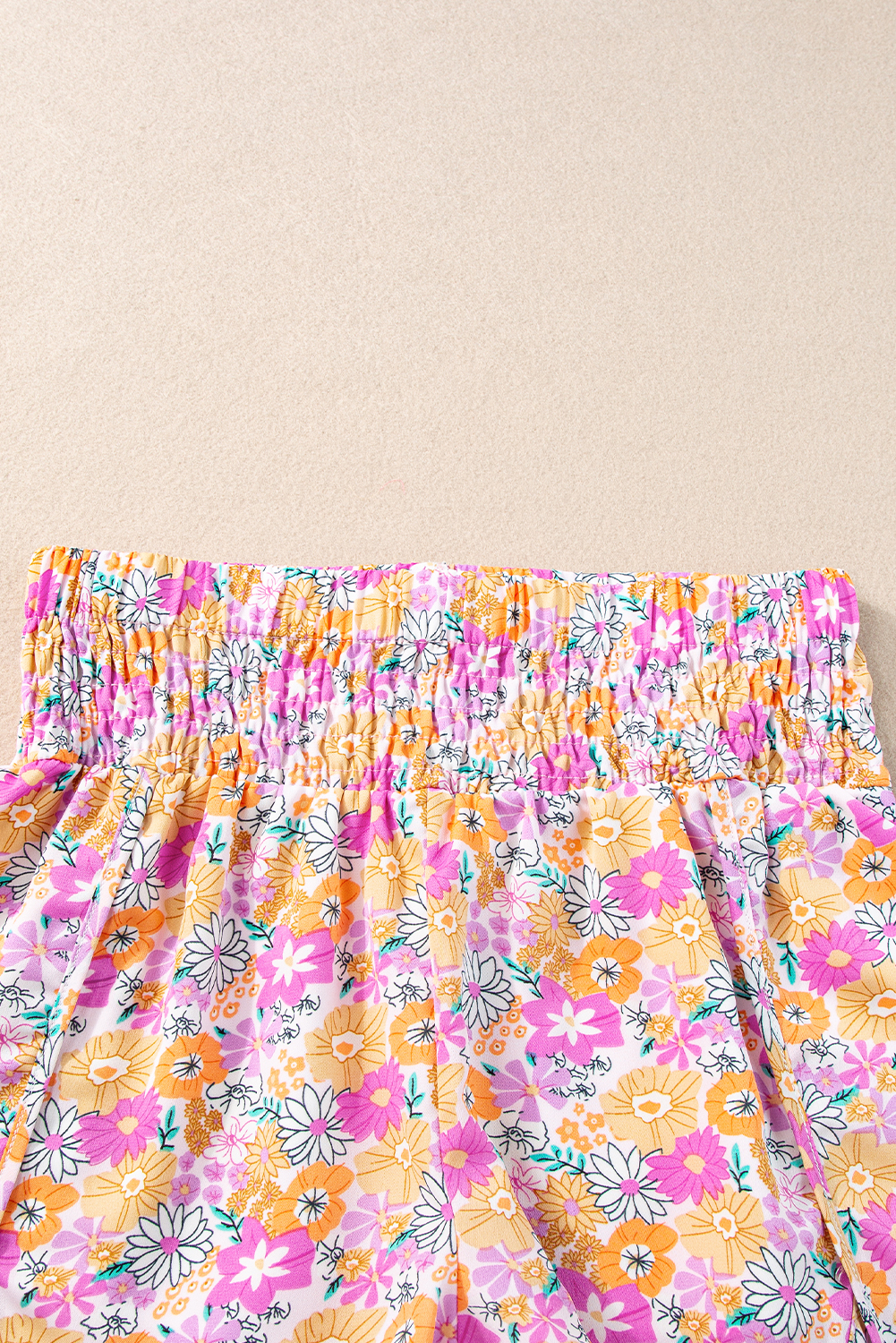 KENDALL + KYLIE Pink Floral Print Shorts