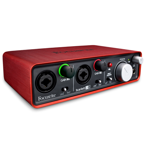 Focusrite Scarlett 2i2 USB Audio Recording Interface